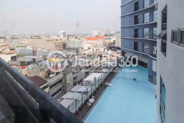 Balcony Pasar Baru Mansion Apartment Studio View Pool