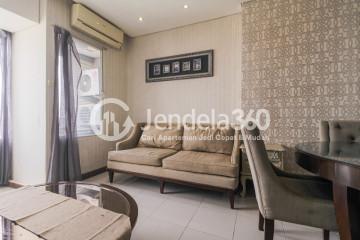 Living Room Nifarro Park Apartment 2BR Fully Furnished