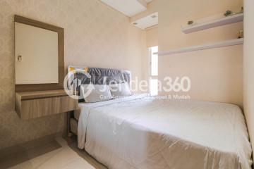 Bedroom 1 Low Floor 2BR Apartment with City View at Elpis Residence Apartment