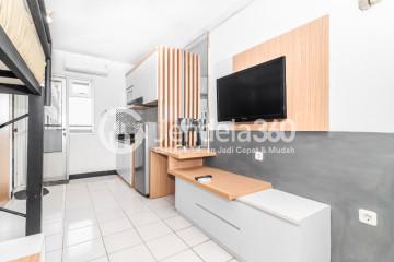 Bedroom Middle Floor Studio Apartment with City View at Gading Nias Apartment