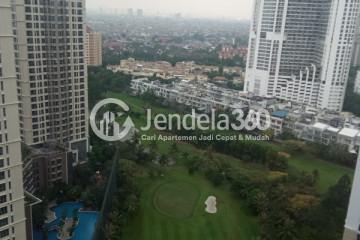 Balcony Stylish 2BR Apartment at The Mansion Kemayoran Jasmine High Floor