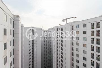 Balcony Bassura City Apartment Studio Fully Furnished