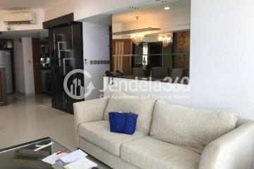 Living Room Taman Anggrek Condominium Apartment 2BR View city