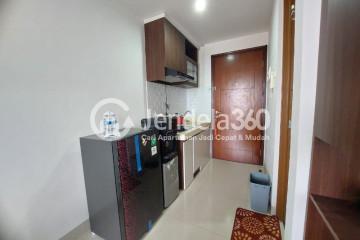 Kitchen Modern Studio Apartment High Floor with City View at Thamrin District Bekasi