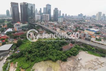 Balcony The Newton 1 Ciputra Apartment Studio Fully Furnished