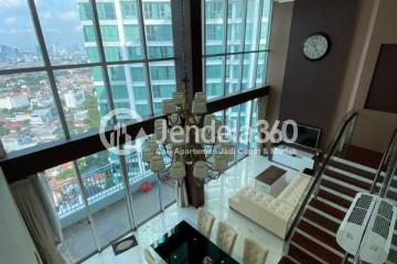 Living Room Kemang Village Apartment 3BR Fully Furnished