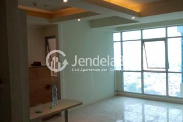 Living Room Strategic Location 3BR Apartment High Floor with City View at Pakubuwono Terrace