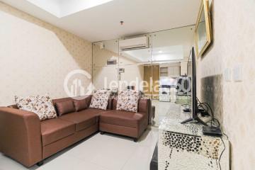 Living Room The Mansion Kemayoran Bougenville 2BR Tower Gloria