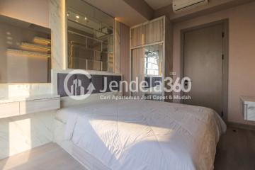 Bedroom Middle Floor 1BR Apartment with City View at Fatmawati City Center Apartment