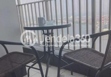 Balcony Cozy 2BR Apartment at Condominium Green Bay Pluit SeaView Middle Floor