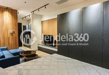 Bedroom 1BR Apartment with sudirman View at Sudirman Suites Jakarta