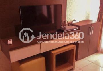 Living Room Compact 2BR Apartment High Floor with Kelapa gading View at Tifolia Apartment