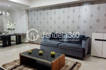 Living Room Royal Mediterania Garden Residence 3BR Fully Furnished