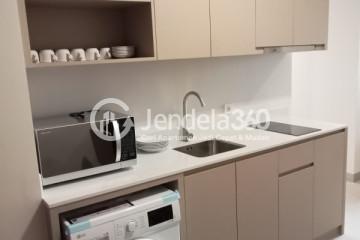 Kitchen Menara Jakarta Apartment 3BR View City