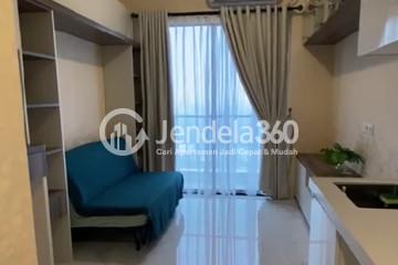 Bedroom Restful Studio Apartment at Sky House BSD Apartment Tower Leoni