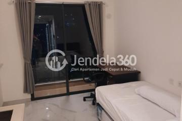 Bedroom Simply Look Studio Apartment at Sky House BSD Apartment Tower Leonie