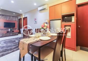 Dining Room Thamrin Residence Apartment 2BR Executive City Home View City