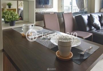 Dining Room Puri Park View Apartment 2BR Fully Furnished