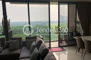 Living Room Condominium Marigold Navapark Apartment 3BR Fully Furnished