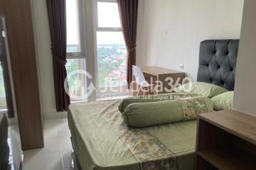 Bedroom Middle Floor Studio Apartment with City View at Amazana Serpong Residence