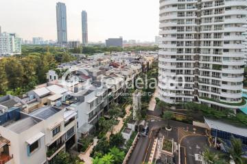 Balcony The Mansion Kemayoran Jasmine 1BR Fully Furnished