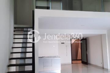 Bedroom Low Floor Studio Apartment with City View at Brooklyn Alam Sutera Apartment