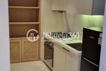 Kitchen 2BR Apartment with City View at Izzara Apartment