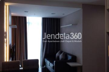 Living Room Cozy 2BR Apartment at Brooklyn Alam Sutera Apartment Tower B