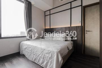 Bedroom Restful 1BR Apartment with Exotic Sky Pool at Southgate Residence