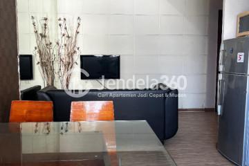 Living Room Sudirman Park Apartment 2BR View City