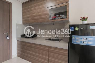 Kitchen Puri Orchard Apartment Studio Fully Furnished