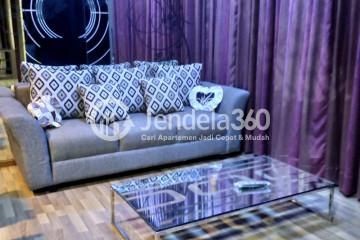 Living Room Simply Look 2BR Apartment at Kuningan City (Denpasar Residence) Tower K