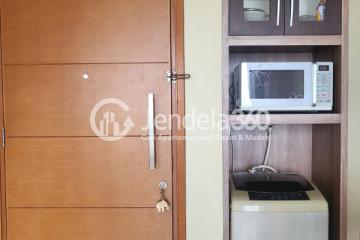 Kitchen Compact 1BR Apartment at Ancol Mansion Apartment High Floor