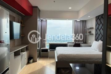 Bedroom Studio U Residence Karawaci Apartment at High Floor