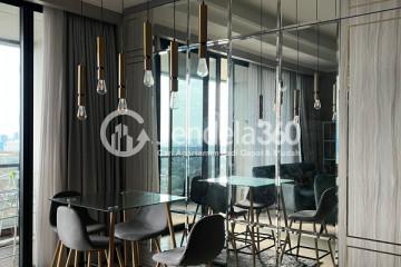 Dining Room Comfortable 2BR Apartment at District 8 Tower Infinity