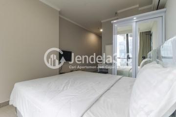 Bedroom 1 Stunning 1BR Apartment High Floor with City View at Menara Jakarta Apartment