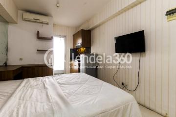 Bedroom Modest Seaside Studio Apartment at Green Bay Pluit Apartment