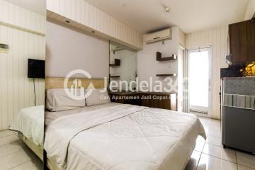 Bedroom Modest Seaside Studio Apartment at Green Bay Pluit Apartment