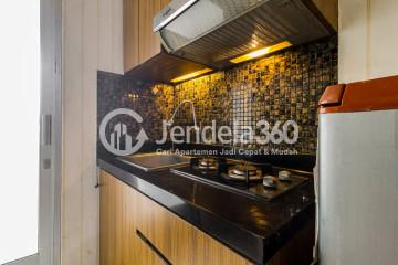 Kitchen Modest Seaside Studio Apartment at Green Bay Pluit Apartment