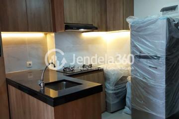 Kitchen 2BR Apartment with City View at Orange County Lippo Cikarang