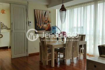 Living Room Kemang Village Apartment 2+1BR Fully Furnished