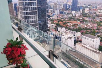 Balcony Kempinski Grand Indonesia Apartment 3BR View City