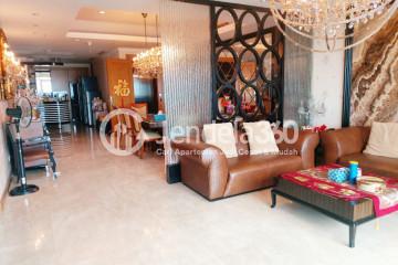 Living Room Kempinski Grand Indonesia Apartment 3BR View City