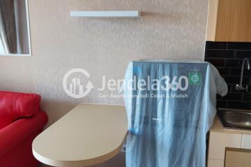 Living Room Well Furnished 2BR Apartment Middle Floor with City View at Serpong Green View Apartment