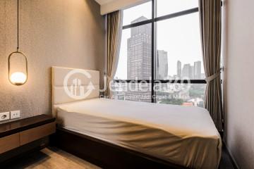 Bedroom 3 Modest and Neat 3BR Apartment with City View at Sudirman Suites Jakarta