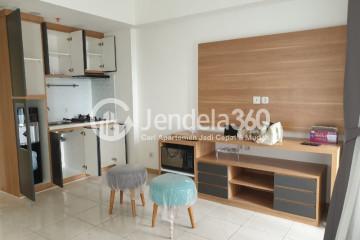 Kitchen 3BR Apartment with City View at M Town Residence Serpong