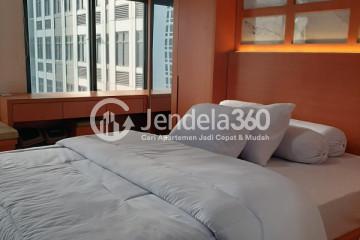 Bedroom Trendy Studio Apartment Middle Floor with Swimming pool View at Chadstone Cikarang