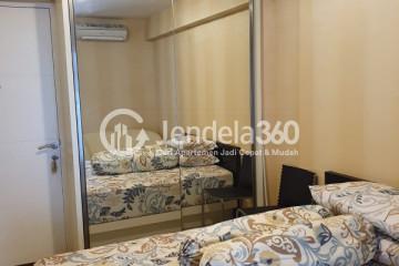 Bedroom Trendy Studio Apartment at Bassura City Apartment Tower F