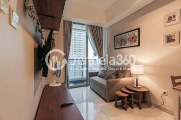 Living Room Taman Anggrek Residence 2BR Fully Furnished