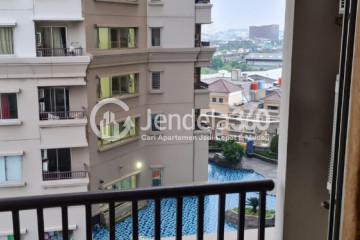 Balcony 2BR Apartment with City View at Mediterania Marina Ancol Apartment